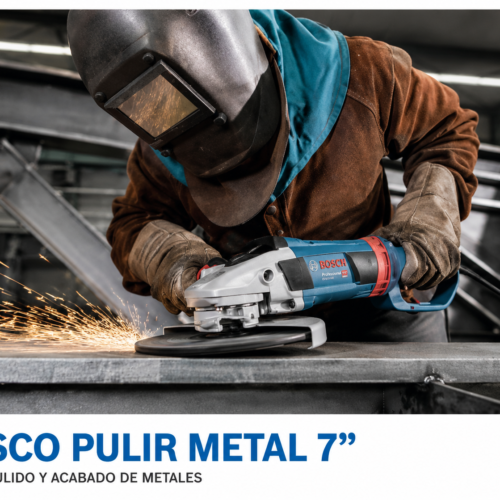 Disco Pulir Metal Bosch 7"
