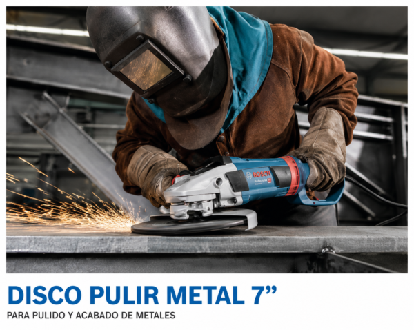 Disco Pulir Metal Bosch 7"