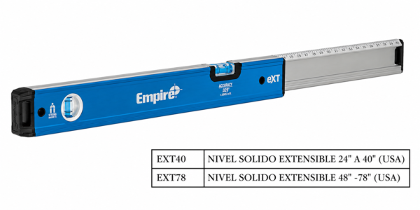 Nivel Caja Extensible 24"-40" Empire