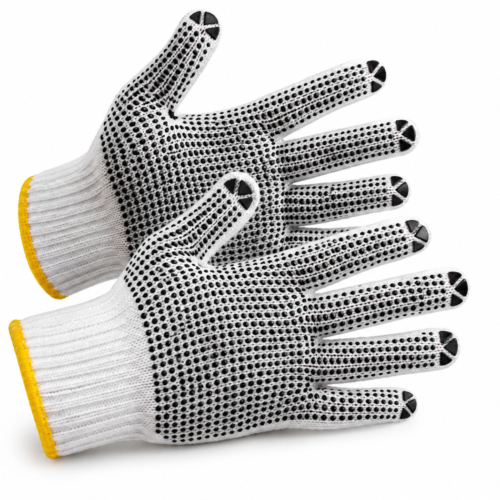 Guantes Algodón de Puntos 1 cara Master