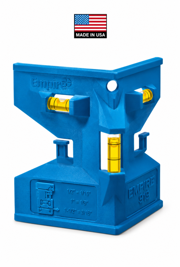 Nivel para Poste/Esquinas Magnético 90° Empire