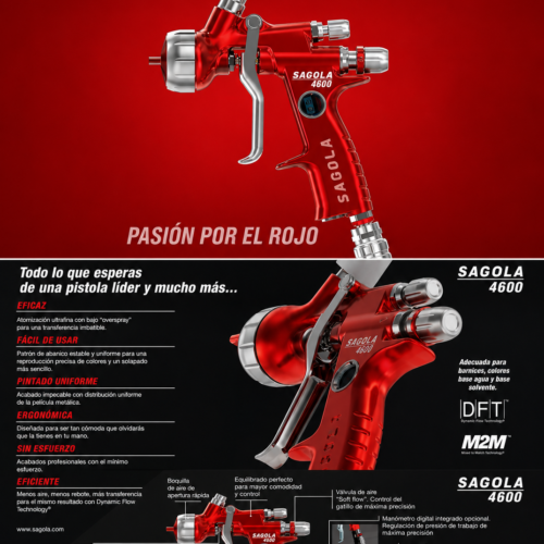 Pistola Pintura Sagola 4600 Pistola Pintura Sagola 4600