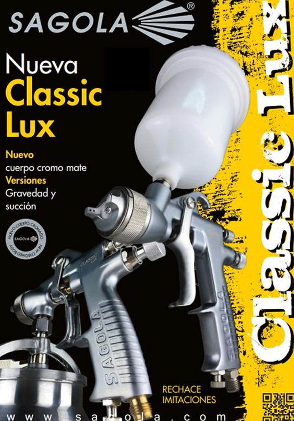 Pistola de Pintura Sagola Classic Lux